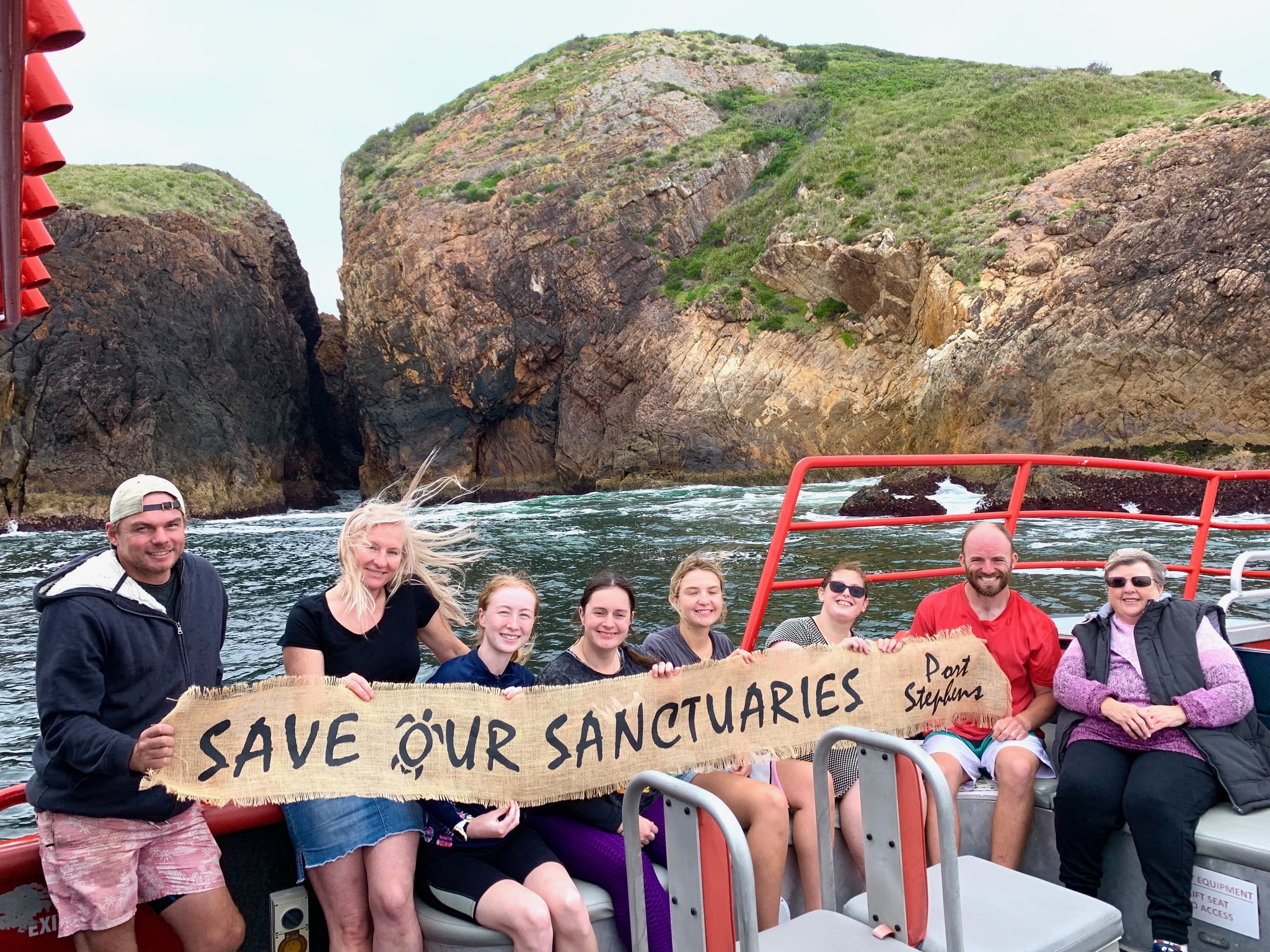 Save Our Sanctuaries Port Stephens at Broughton Island